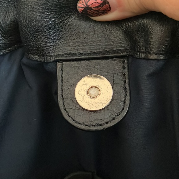 Cole Haan Stage Door black leather small studio satchel - Picture 14 of 16